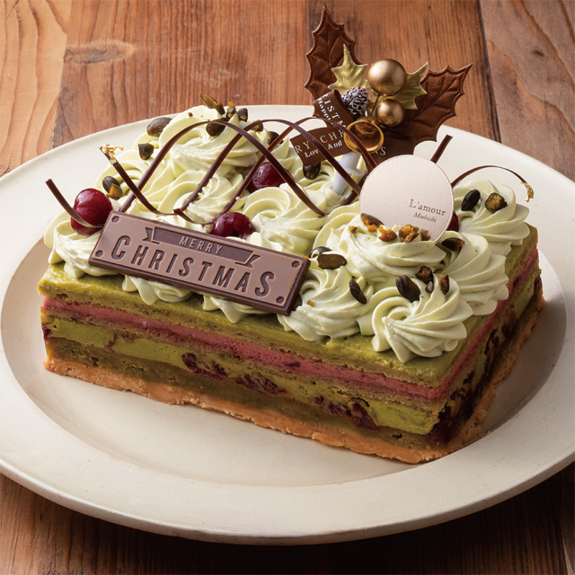 ピスタチオのアイスボックスケーキのレシピ