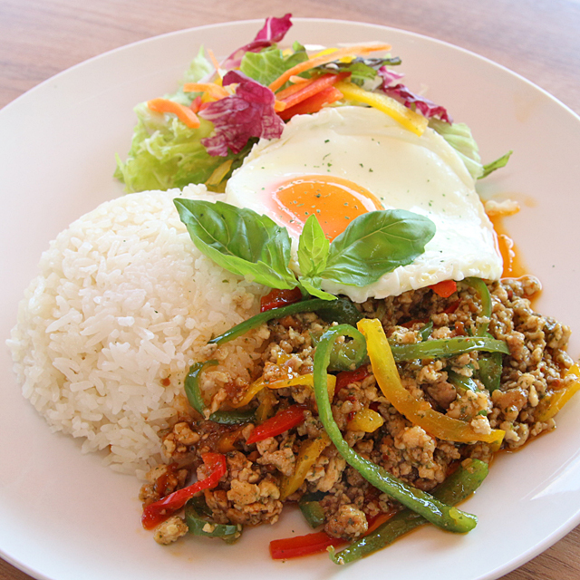 キッズ達も大喜びの開放的なカフェです 今日のやきオシ ぐんまのうまいもの １ Ladybug Cafe カフェ 渋川市 ぐんラボ