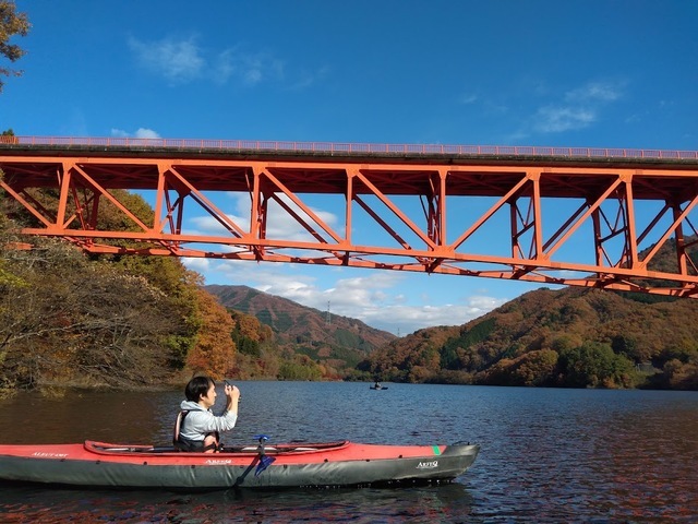 草木湖カヌーツアー 南のカヌー屋さん アウトドア 公園 みどり市 ぐんラボ