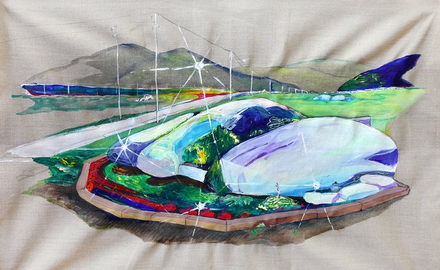 企画展示 大地に立って 空を見上げて 風景のなかの現代作家 アート 街 地域 自然 館林市 イベント情報 ぐんラボ