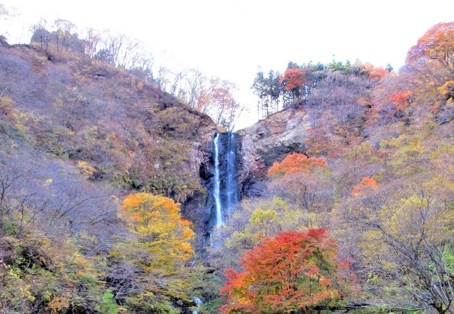 船尾滝 群馬の紅葉特集22 紅葉 自然 北群馬郡吉岡町 イベント情報 ぐんラボ