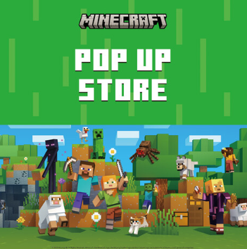 MINECRAFT POPUP STORE.（イオンモール太田／太田市） - アニメ・漫画・ゲーム/太田市 - イベント情報 - ぐんラボ！