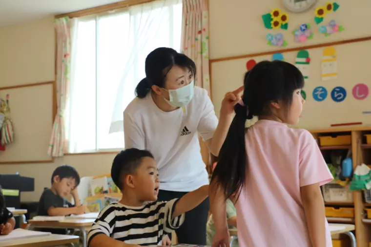 <画像提供>
認定こども園もものき(前橋市)