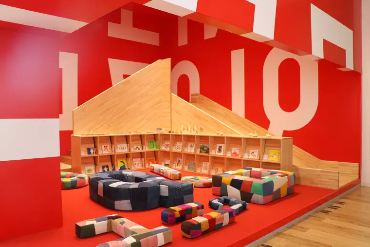 ■お子様も店舗で楽しく過ごせる　UNIQLO KIDS BOX（ユニクロキッズボックス） エリア